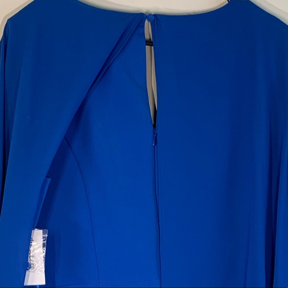 NWT Blue Formal Dress with Keyhole back - Picture 7 of 13